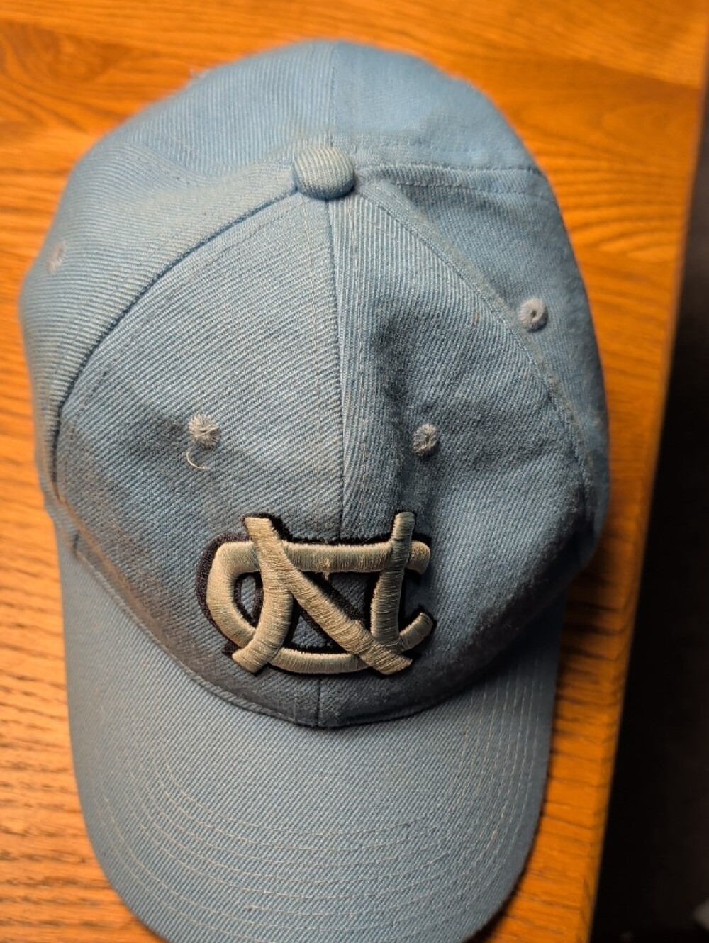 Hunter Light Blue Hat with Purple and Red Logo - Picture 5 of 5